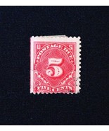 Scott #J41 US 1895 5 Cent Postage Due Stamp Vintage Old Antique Vtg Stamps - £51.07 GBP