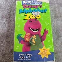 Barney - Barney&#39;s Alphabet Zoo VHS 1994 Barney And Friends Collection Ki... - $8.37