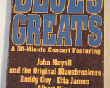 Jammin’ With The Blues Greats VHS Tape Video Vintage Buddy Guy Etta Jame... - $8.90