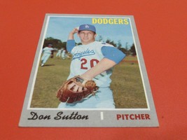 1970 Topps #622 Don Sutton Dodgers Baseball Nm / Mint Or Better !! - $44.99
