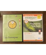 Webroot SecureAnywhere - Full Version for Windows &amp; Mac + Spy Sweeper Ex... - $20.52 CAD