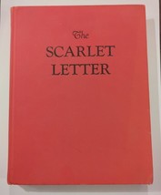 The Scarlet Letter By Nathaniel Hawthorne 1966 Hardcover Large Type Floyd Zulli - £29.89 GBP