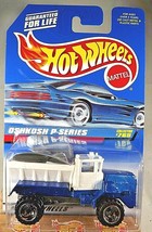 1997 Vintage Hot Wheels Collector #765 OSHKOSH P-SERIES Blue/White w/Chrome SBsp - £7.47 GBP