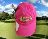 Women’s AJGA New Era 9 Twenty Magna Cap Hat Pink NWTS and MARKER - $18.66
