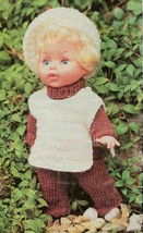 Vintage Knitting pattern for a set to fit 14 in 36cm doll. Magazine. PDF - £1.20 GBP