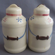 Vintage Shawnee Milk Can Salt Pepper Shakers - £3.20 GBP