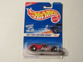 Hot Wheels 1997   Saltflat Racer   #520    Red    New  Sealed - £6.68 GBP