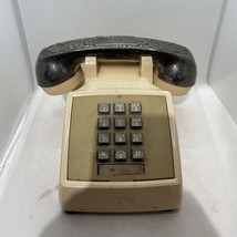 Vintage Bell System Western Electric Phone 2500DM Push Button w/ Silver ... - $39.59