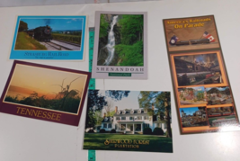 post cards lot of 5 virgina, pennisival, tenn (A299) - £4.59 GBP