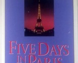 [Audiobook] Five Days in Paris by Danielle Steel [Unabridged on 4 Casset... - £4.57 GBP