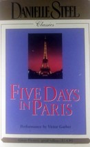 [Audiobook] Five Days in Paris by Danielle Steel [Unabridged on 4 Cassettes] - £4.47 GBP