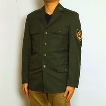 New 1990s Slovakian Army olive Dress Jacket Military Blazer Parade Unifo... - $20.53 CAD