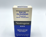 Neutrogena Men Skin Clearing Targeted Acne Treatment 0.67 oz Bs232 - £49.98 GBP