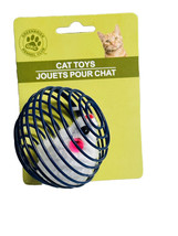 Greenbrier Kennel Club Cat Toy Blue Round Ball w/ Mouse -NEW - £11.63 GBP