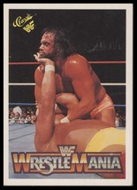 1990 Classic WWF The History of Wrestlemania #96 Hulk Hogan / &quot;Macho Man - $3.00