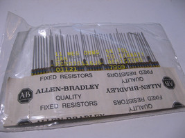 Pkg 50 Allen-Bradley Resistor 11M Ohm 1/4W 5% RCR07G116JS Carbon Composition - $11.40