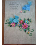 Vintage A Special Birthday Wish From Your Secret Pal Greeting Card by Ha... - $5.46 CAD