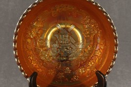 Vintage Imperial Marigold Iridescent Carnival Glass Bowl Windmill Pattern Bowl - £19.71 GBP