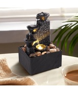 Tabletop Waterfall Home Decor Relaxation Meditation Desktop Fountain - $19.99