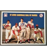 Stan Musial Signed Autographed &quot;HOF 69&quot; 16x20 Lithograph - Stan Musial COA - $1,900.49 MXN