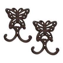 Butterfly Wall Hook Set/2 - £19.45 GBP