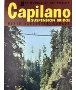 Capilano Suspension Bridge Vintage Travel Guide Canada - $12.85