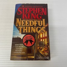 Needful Things Horror Paperback Book by Stephen King from Signet Books 1991 - £14.55 GBP