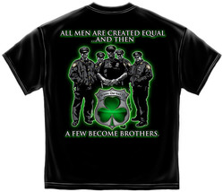 New Police Brotherhood T Shirt Irish Heritage Shirt - $17.81+