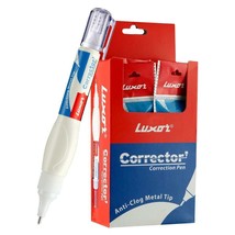 Caja De 10 Luxor Corrección Bolígrafos Estudiante Trabajo Oficina Bolígr... - £19.90 GBP