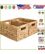 Handcrafted Wicker Baskets with Sturdy Handles - Perfect for Modern Homes - $1,661.50 MXN