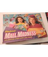 Mall Madness Electronic Vintage 1996 Shopping Spree Board Game - Works- ... - $115.00