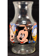 Vintage Anchor Hocking Disney Glass Carafe Pitcher Mickey Minnie Donald.... - $220.89 MXN