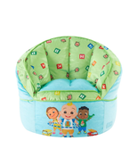 Toddler Cocomelon Round Bean Bag Lounge Chair Kids Blue Polyester Soft L... - £37.06 GBP