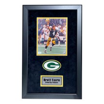 Brett Favre Autographed Green Bay Packers 8x10 Photo Framed JSA COA Signed NFL - £668.37 GBP