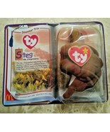 Ty Dinosaur Trio Steg 1995 McDonalds Beanie Baby Original Package Unopened - $8.95