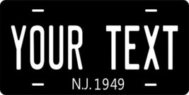 New Jersey 1949 Personalized Tag Vehicle Car Auto License Plate - £13.34 GBP