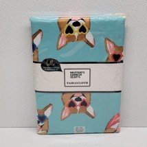 Corgi Love Tablecloth Dogs Sunglasses Summer Bouffants &amp; Broken Hearts 6... - $40.09