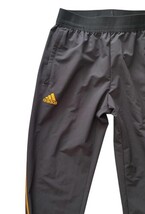 Adidas ASU Sun Devils Track Pants Black Gold Ankle Zip Men’s Medium M Med NWOT image 3