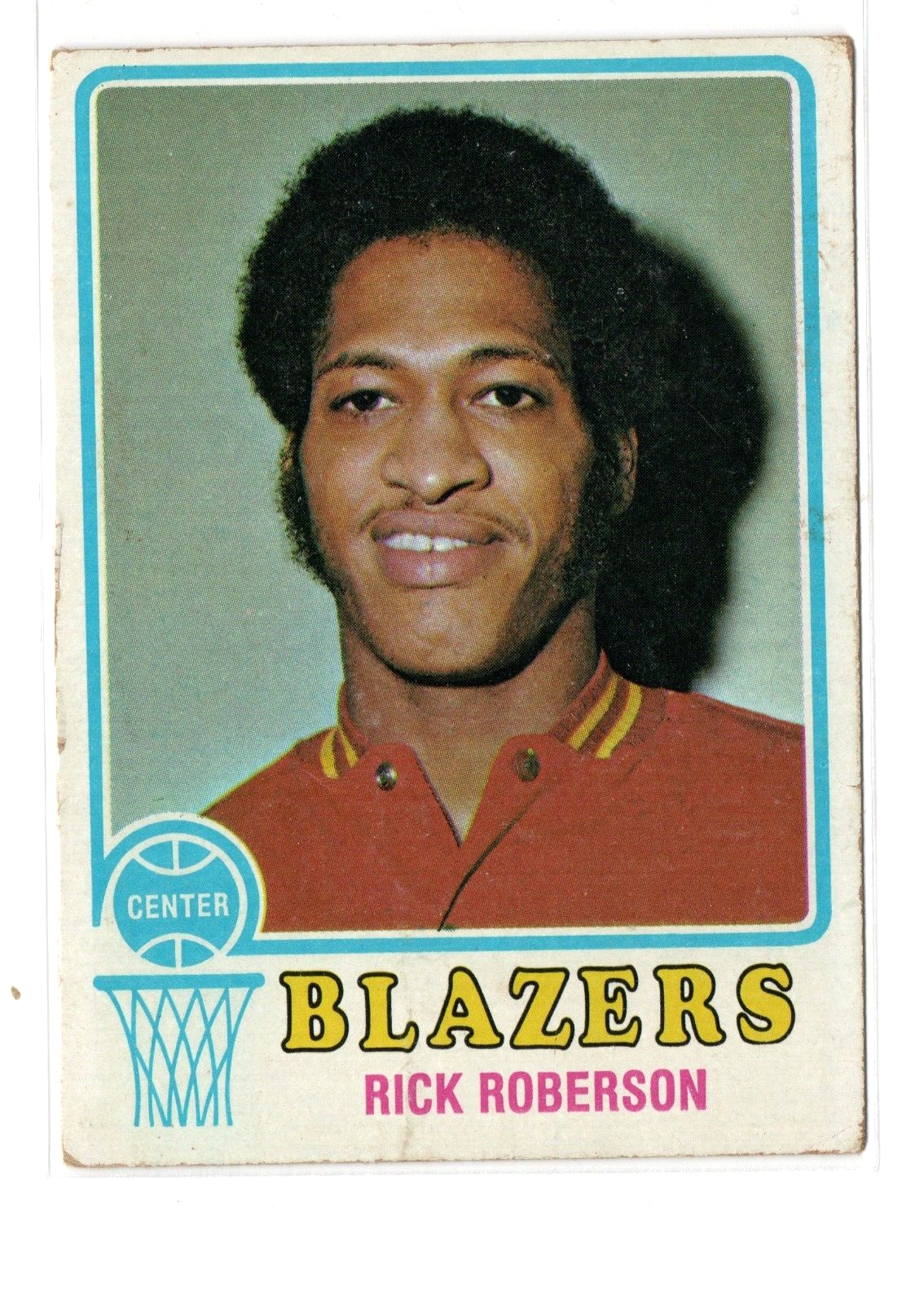 Primary image for 1973-74 Topps Rick Roberson #144 Portland Trail Blazers NBA Basketball VG-EX