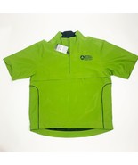 Cutter &amp; Buck CB Windtec Mens Shirt Green Size L Short Sleeve Waddell &amp; ... - $326.38 MXN