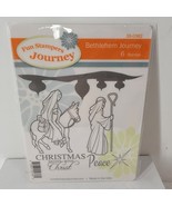 Fun Stampers Journey Rubber Stamps &quot;Bethlehem Journey&quot; SS-0382 SET OF 6 ... - $192.64 MXN