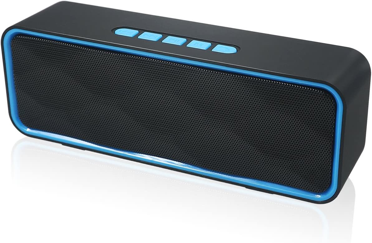 The Totola Wireless Bluetooth Speaker With Aux/Usb/Tf Card Slot, Outdoor - $31.98