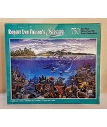 Seascapes Dolphins Jigsaw Puzzle 750 piece 2003 Robert Lyn Nelson USA 1 ... - £6.15 GBP