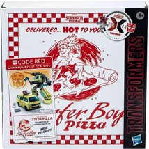 Transformers Code Red Stranger Things Collaborative Surfer Boy Pizza New Target - £31.59 GBP