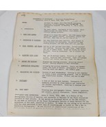 Vintage 1973 Fundamentals of Photography Course Curriculum &amp; Notes 4 PAGES - $9.38