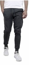 2 Pack Galaxy By Harvic Men&#39;s Slim Fit Joggers Side Pockets Small Black &amp; Grey - £32.52 GBP