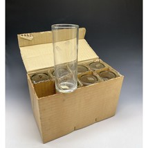 Vintage Radio Brand Japan Hand Crafted Fine Glass Etched Glasses - $30.75