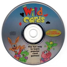 Corel Wild Cards (Ages 4-10) (CD, 1995) for Win/Mac - NEW CD in SLEEVE - $3.98