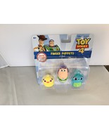 Disney Pixar Toy Story 4 Finger Puppets 3 Pack Ducky Buzz Lightyear Bunn... - £8.64 GBP