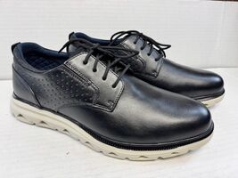 Johnston &amp; Murphy Jenkins Plain Toe Shoe, Black Full Grain, 10 M US #93664 - $63.05